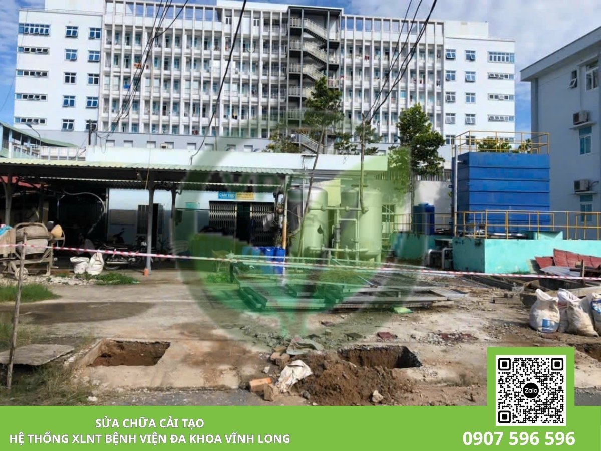 Dự án sửa chữa hệ thống nước thải y tế khu vực phía nam