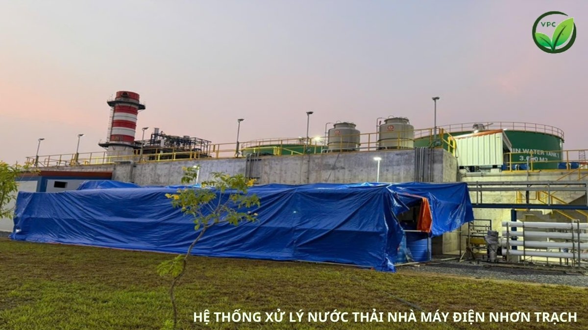 Công nghệ xử lý nước thải nhà máy điện Nhơn Trạch