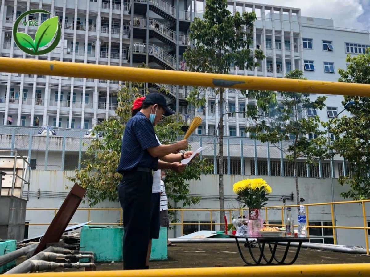 Khởi công chuẩn bị thi công sửa chữa hệ thống xử lý nước thải 