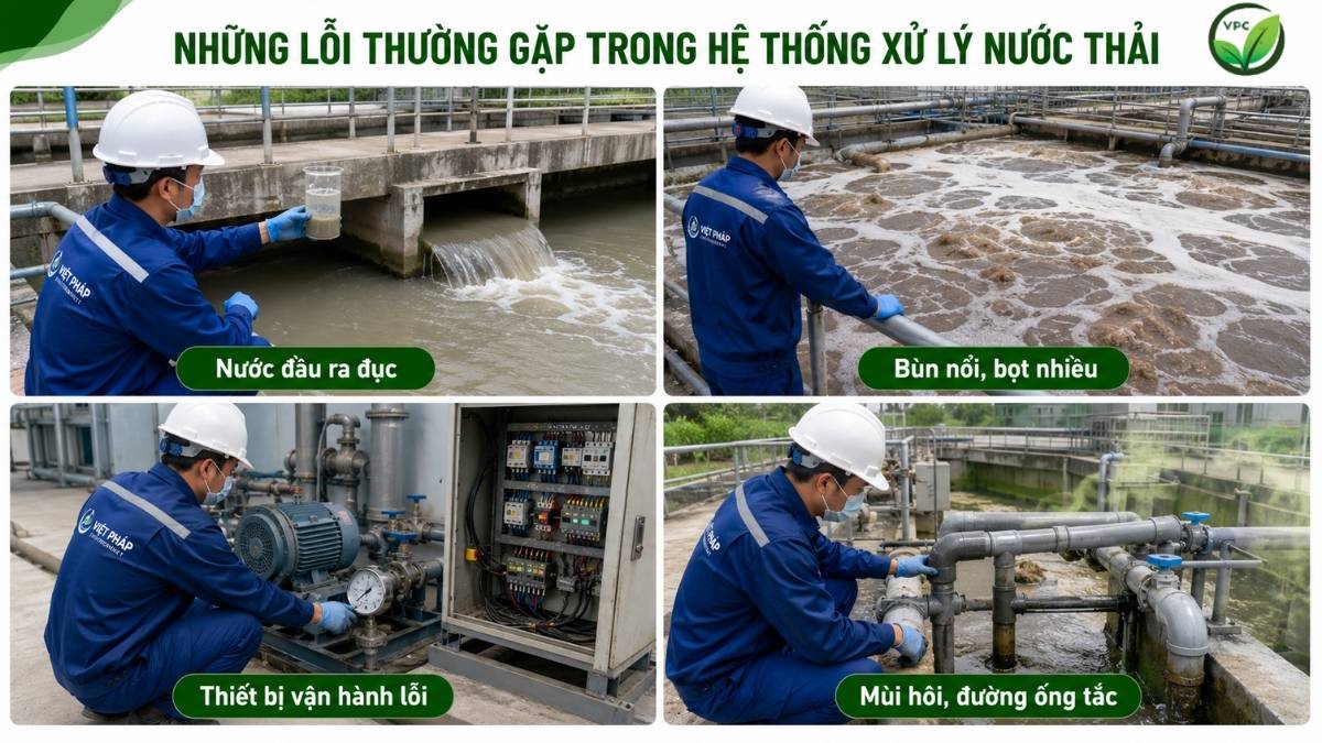Tại sao cần sửa chữa trạm xử lý nước thải nhà máy 