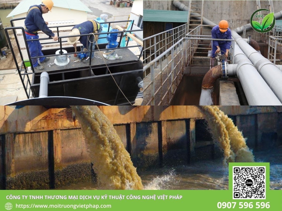 lắp đặt hệ thống xử lý nước thải