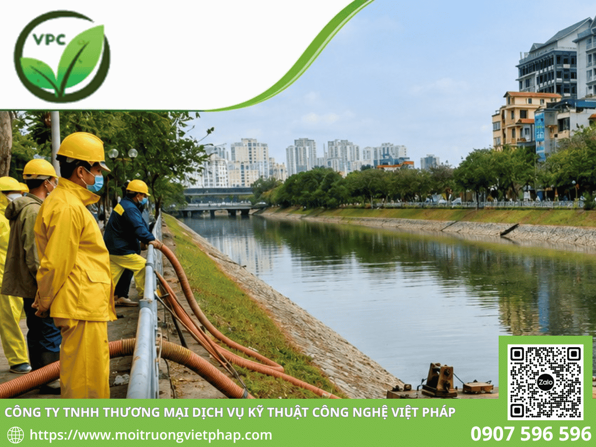 Việt Pháp cung cấp các giải pháp xử lý ô nhiễm, bảo vệ môi trường