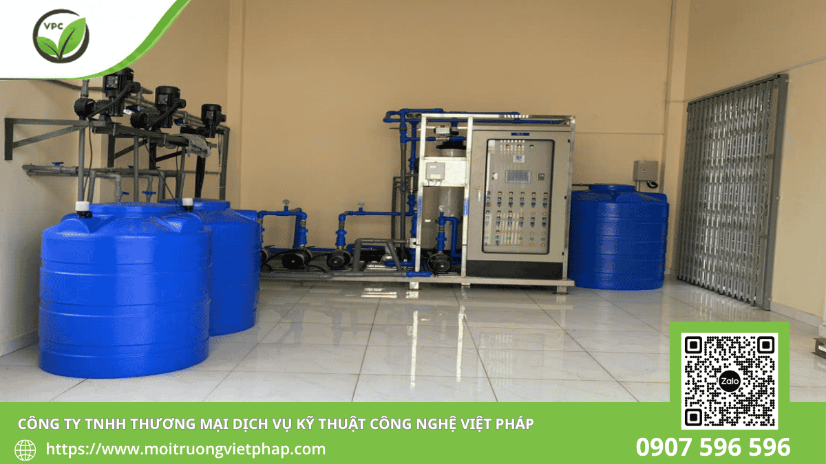 Việt Pháp tư vấn giải pháp xử lý nước thải, khí thải cho doanh nghiệp