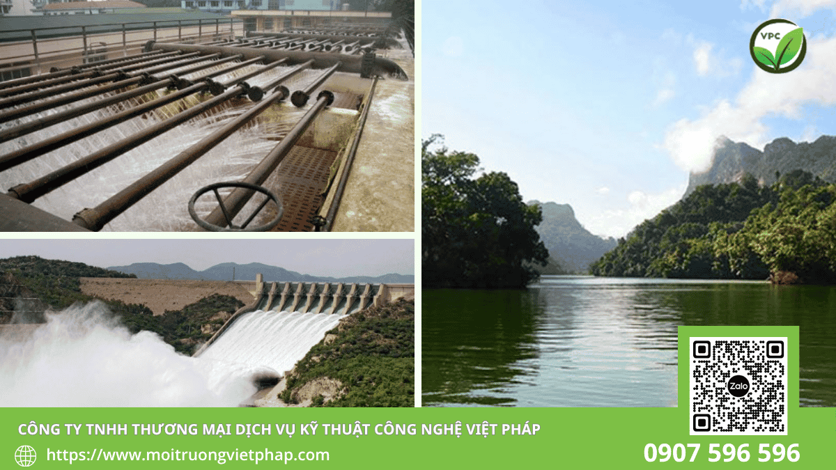 Sơ đồ 5 bước thủ tục xin giấy phép khai thác nước mặt cho doanh nghiệp