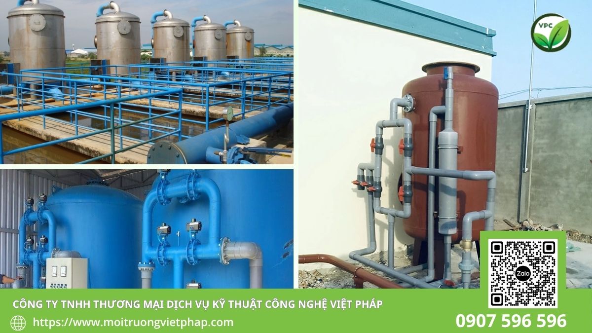 Vai trò của bồn lọc áp lực trong hệ thống xử lý nước