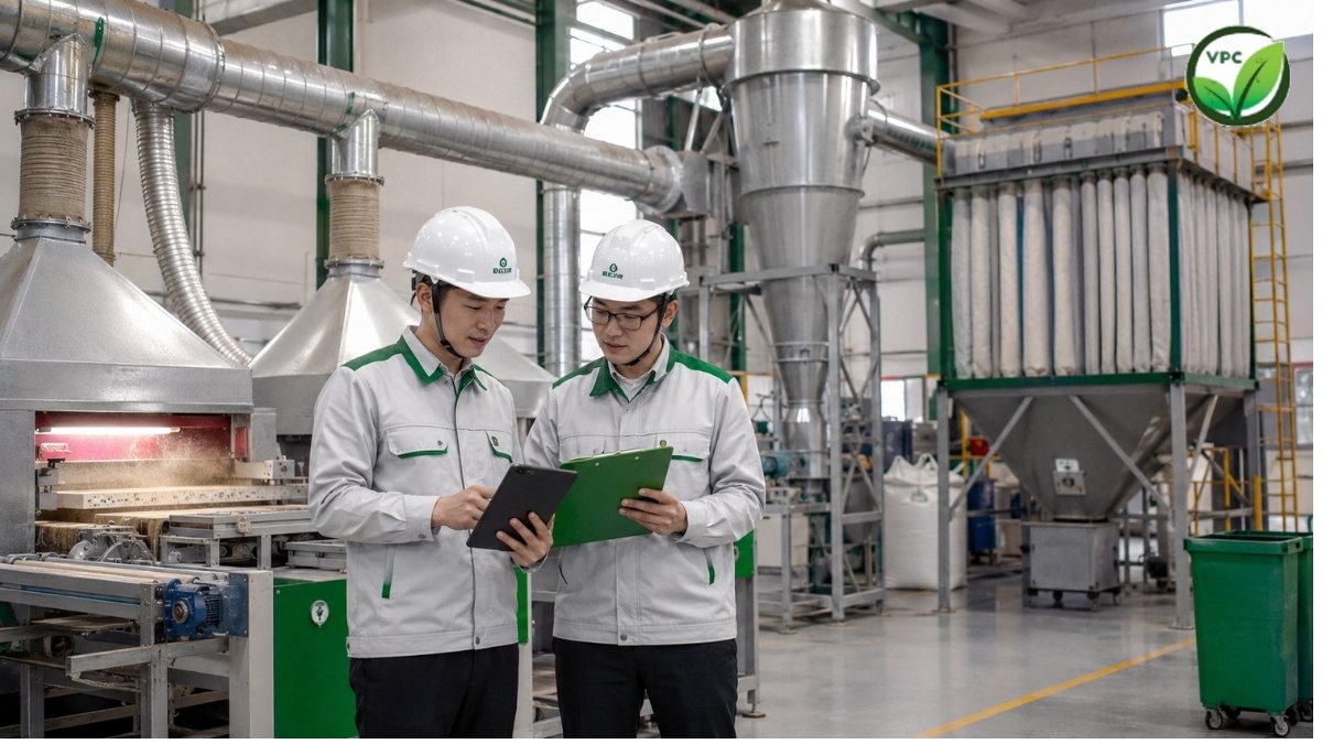 Hệ thống xử lý bụi nhà xưởng công nghiệp hiệu quả
