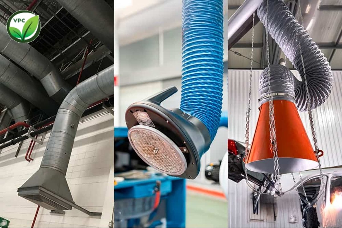 Hệ thống hút bụi tại nguồn nhà máy, xưởng gỗ