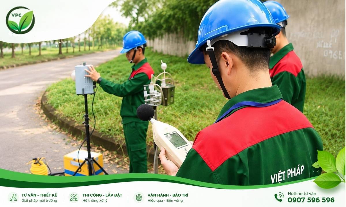 Khảo sát hiện trạng môi trường khi lập báo cáo ĐTM