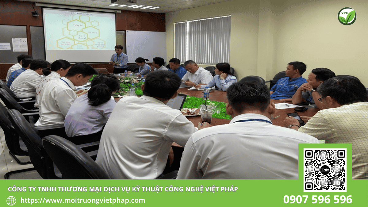 Dịch vụ quan trắc khí thải TPHCM do đội ngũ kỹ thuật Việt Pháp phối hợp thực hiện