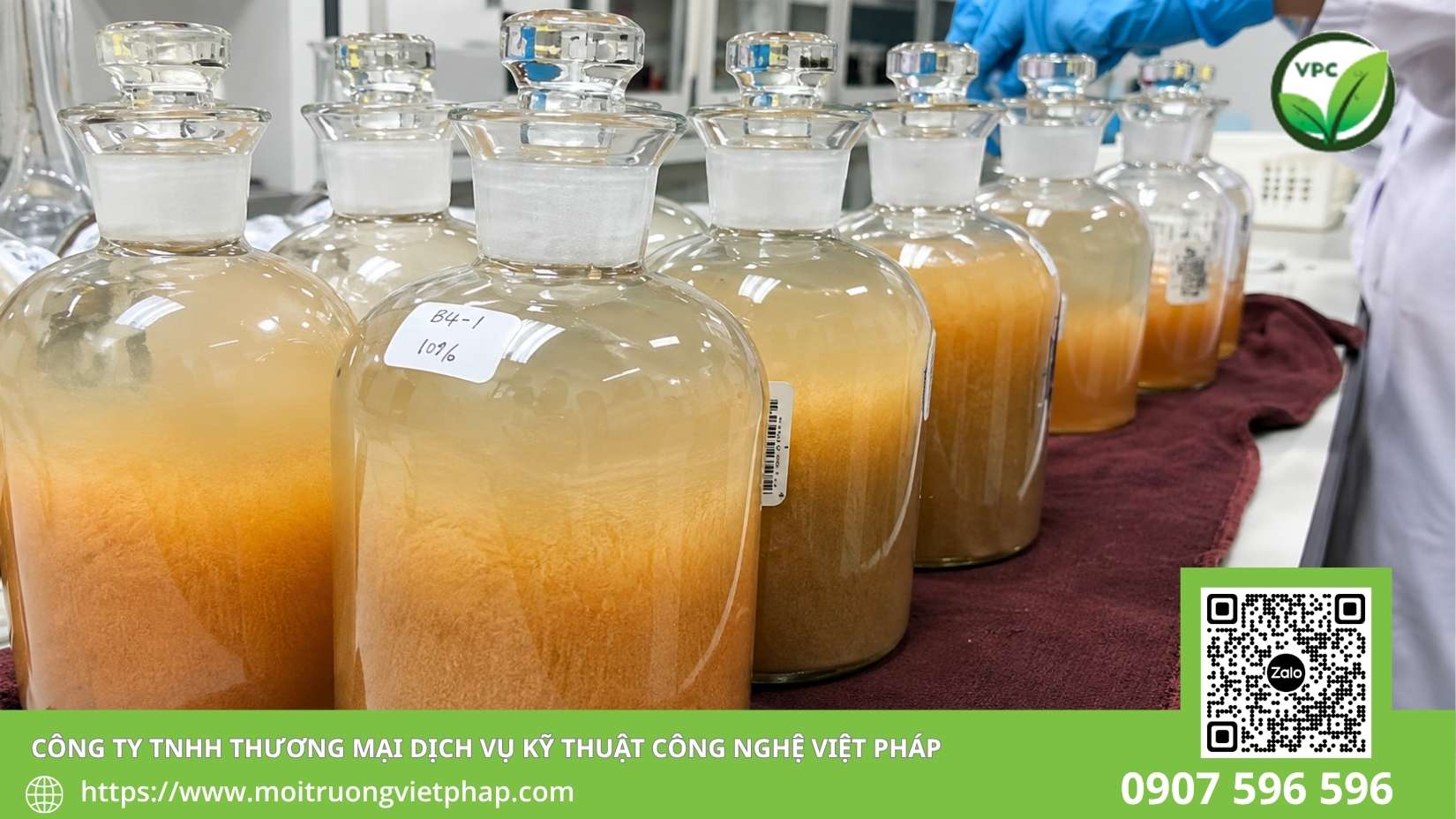 Đường cong tiêu thụ oxy theo thời gian giải thích chỉ số BOD5 trong nước thải