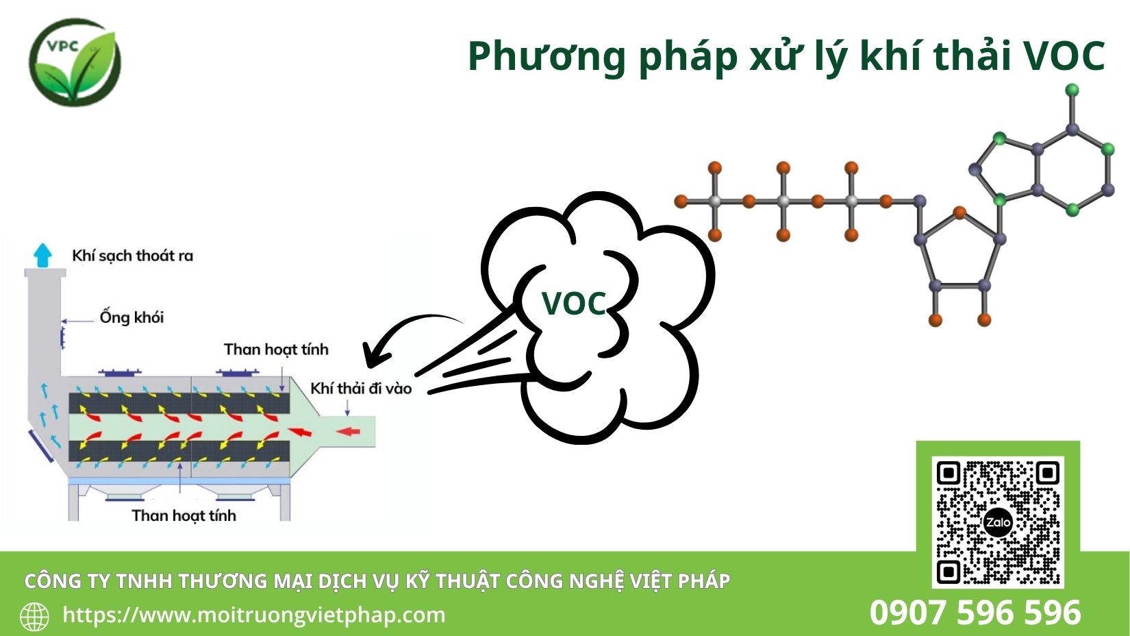 Tháp hấp phụ than hoạt tính xử lý khí thải VOC tại xưởng sơn