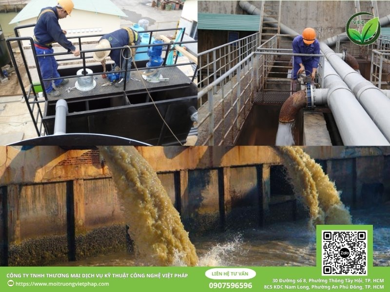 lắp đặt hệ thống xử lý nước thải