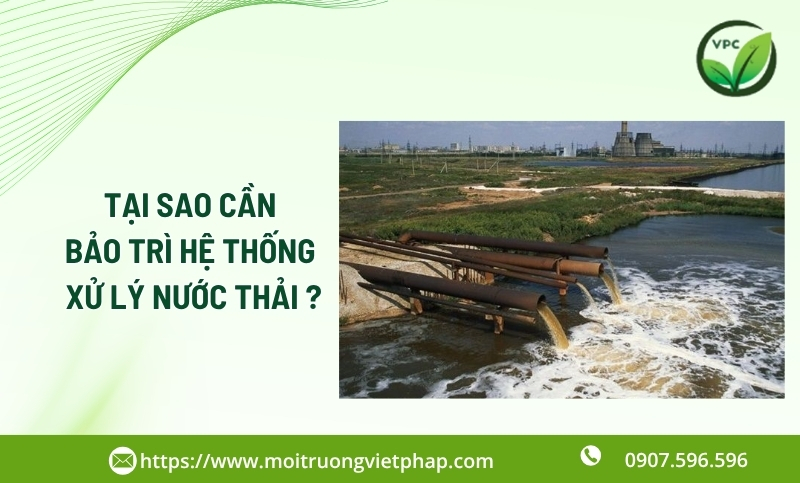 Dịch vụ bảo trì hệ thống xử lý nước thải TPHCM