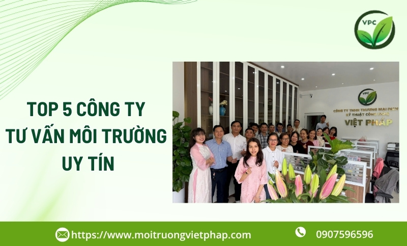TOP 5 Công ty tư vấn môi trường uy tín TPHCM 